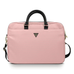 Ne&scaron;iojamų kompiuterių krep&scaron;ys Guess Triangle Logo GUCB15NTMLLP, rožinė sp., 16"