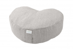 Grikių luk&scaron;tų pufas Grikė Heart, pilka sp., 45 cm x 35 cm x 13 cm