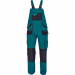 Darbinis puskombinezonis vyrams Fridrich & Fridrich FF Carl BE-01-004, juoda/žalia, 50 dydis