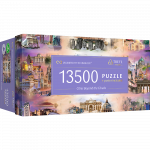 Dėlionė Trefl Prime Cities 81030, 137.6 cm x 198.6 cm, 13500 vnt., įvairių spalvų