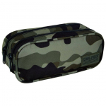 Penalas CoolPack Clever Camo Classic, 20 cm x 8.5 cm, žalia sp.