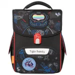 Mokyklinė kuprinė Tiger Family TGJL-099A(1), juoda sp./įvairių spalvų, 36 cm x 19 cm x 31 cm