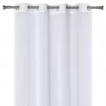 Naktinės užuolaidos Domoletti MIRA, balta sp., 140 cm x 260 cm