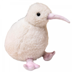 Pliu&scaron;inis žaislas pauk&scaron;tis kivis, baltas, 17 cm