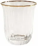 Stiklinė Homla Scuro, stiklas, 0.22 l, aukso sp.