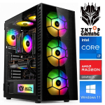 Stacionarus kompiuteris Intop RM93246 Intel Core i7-12700F, DDR4 32 GB, SSD+HDD 1 TB 2 TB, AMD Radeon RX 9060 XT 16 GB GDDR6, Windows 11 Pro
