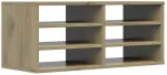 Pastatoma lentyna Black Red White Connect S643-POL/33/80-DAV, ąžuolo sp., 33 cm x 74 cm x 35.5 cm