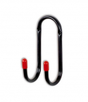 Dvigubas kablys Bolis Italia FA1H007, juoda sp.