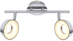 &Scaron;viestuvas lubų Candellux Isla, LED, 2 x 4 W