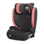 Automobilinė kėdutė Lionelo Hugo I-Size, rožinė sp./pilka sp., 15 - 36 kg
