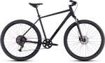 Dviratis hibridinis Cube Nature ONE, 28 ", S rėmas, black'n'black sp.