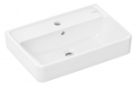 Vonios praustuvas Hansgrohe Xanuia Q Compact, keramika, 55 cm x 37 cm x 17 cm, balta