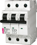 Automatinis jungiklis ETI ETIMAT10, 3P, C, 10kA, 10 A