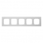 Penkiavietis rėmelis Liregus Epsilon, baltas matinis stiklas