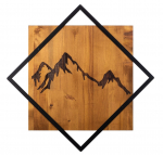 Sienos dekoracija Wallity Mountain 2, 54 cm x 54 cm