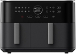 Prekė su pažeista pakuote, Kar&scaron;to oro gruzdintuvė Xiaomi Dual Zone, juoda sp., 2700 W, 10 l
