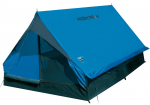 Dvivietė palapinė High Peak Minipack 2 10155, mėlyna sp./pilka sp., 190 cm x 120 cm x 95 cm