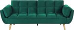 Sofa-lova Beliani Asby, žalia sp., 83 x 218 cm x 82 cm