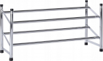 Batų lentyna Wenko, sidabro sp., 119 cm x 23 cm x 35 cm