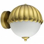 &Scaron;viestuvas sieninis Cosmo Light Pralines, E27, 1 x 40 W, aukso sp./balta sp.