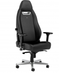 Žaidimų kėdė Noblechairs Legend Silver Edition, 48 x 52 x 127 - 137 cm, juoda sp.