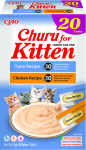 Skanėstas katėms Inaba Churu Kittens, vi&scaron;tiena/tunas, 0.014 kg, 20 vnt.