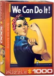 Dėlionė Eurographics Rosie The Riveter 6000-1292, 67.6 cm x 48.9 cm, 1000 vnt., įvairių spalvų