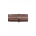 Karnizo sujungimas Domoletti, &Oslash; 28 mm, ruda sp./balta sp.