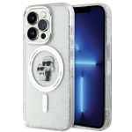 Telefono dėklas Karl Lagerfeld Karl & Choupette KLHMP15LHGKCNOT, Apple iPhone 15 Pro, skaidri sp.