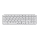 Belaidė kompiuterio klaviatūra Keychron B6 Pro Wireless B6P-K8, Anglų (US), balta sp.