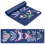 Jogos kilimėlis Spokey The Bloom Mat, mėlyna sp., 183 cm x 61 cm x 0.4 cm