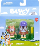 Figūrėlių rinkinys, su priedais Tm Toys Bluey Cricket, įvairių spalvų