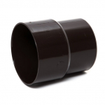 Lietvamzdžių jungtis Scala, &Oslash; 8 cm, polivinilchloridas (pvc), ruda sp.