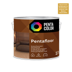 Grindų dažai Pentacolor Pentafloor, geltonai ruda sp., 2.7 l