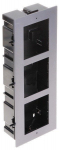 Rėmelis Hikvision 3 Module, pilka sp.