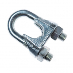Lyno suspaudiklis Haushalt DIN741, cinkuota, metalas, &Oslash; 2 cm