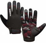 Treniruočių pir&scaron;tinės RDX T2 Full, juoda/raudona, S