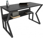 Ra&scaron;omasis stalas su lentyna Kalune Design Wake 875ZNA4572, juoda sp.
