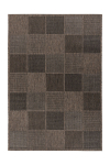Kilimas lauko terasoms/vidaus Arte Espina Splash 400, pilka sp./tamsiai ruda sp., 170 cm x 120 cm