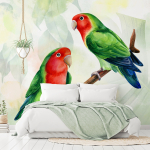 Fototapetas Artgeist Lovebirds, 70 cm x 100 cm