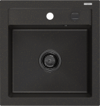 Virtuvinė plautuvė Mexen Vito, derva/granitas, 49 cm x 52 cm x 21 cm, aukso sp./juoda sp./bronzos sp.