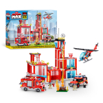 Konstruktorius Max Fire Adventure Gaisrinė 976, 933 vnt.