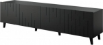 Televizoriaus spintelė Cama Meble Bari, juoda sp., 42 cm x 200 cm x 52 cm