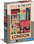 Dėlionė Clementoni Style In The City London 39844, 70 cm x 50 cm, 1000 vnt., įvairių spalvų