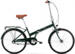 Dviratis sulankstomas Romet Jubilat Classic, 24 ", 15" rėmas, žalia sp.