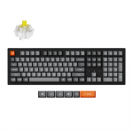 Belaidė žaidimų klaviatūra Keychron K10 Max Wireless K10M-H4 Keychron Super Banana, Anglų (US), juoda sp.