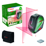 Kryžminis lazerinis nivelyras Bosch UniversalLevel 3 0603663904, raudona