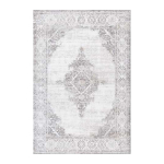 Kilimas vidaus Home4you Salamanca 1, balta sp./pilka sp., 150 cm x 100 cm