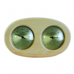 Pirties termometras su drėgmės matuokliu Flammifera AP-007BW, ruda sp.