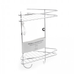 Du&scaron;o lentynėlė Thema Lux HIC-0129, 17 cm x 31 cm x 17 cm, chromo